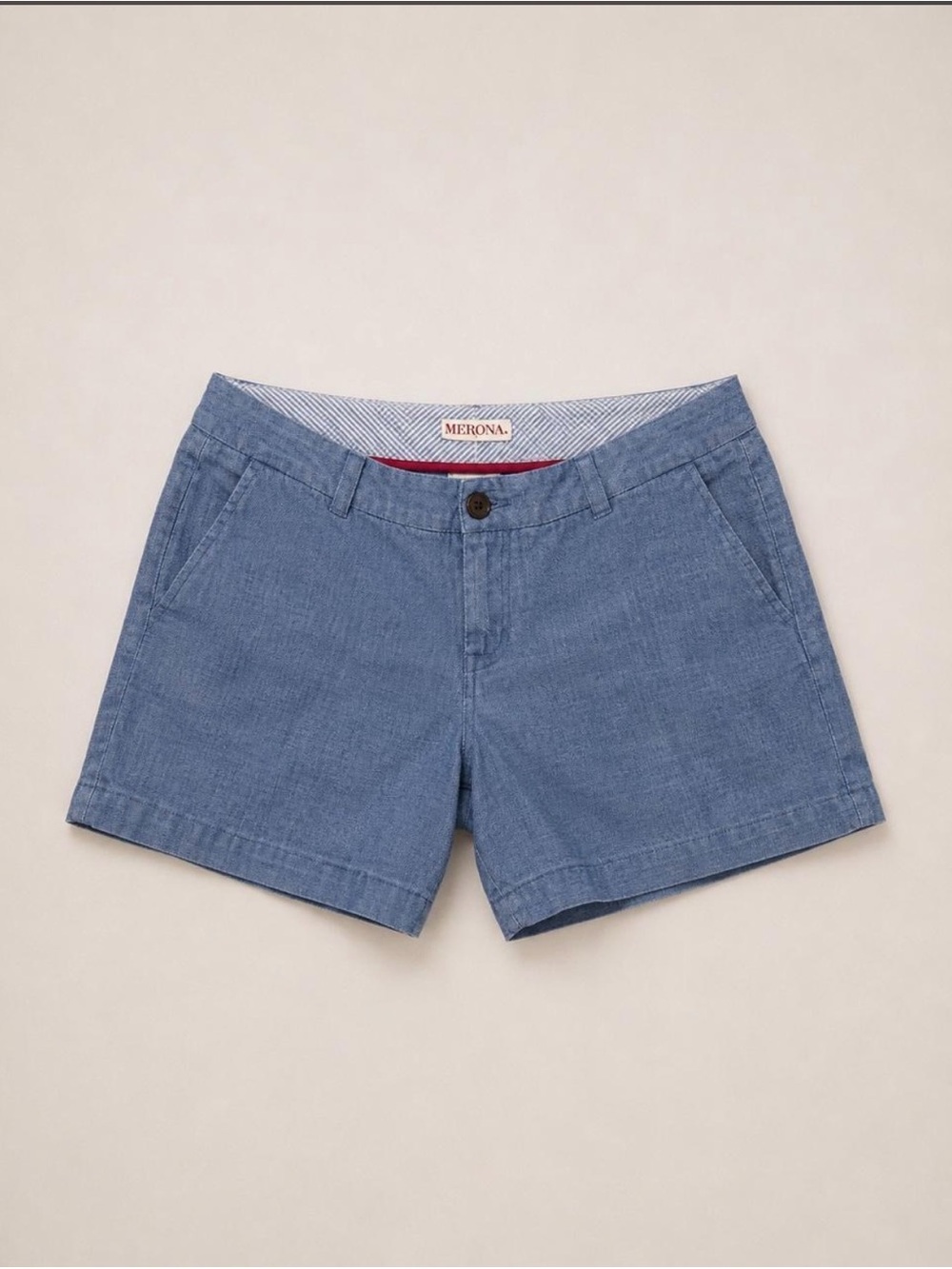 Merona Light Blue Women's Casual Chino Shorts